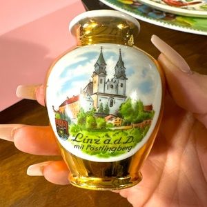 Vintage Plankenhammer Bavarian Mini Vases